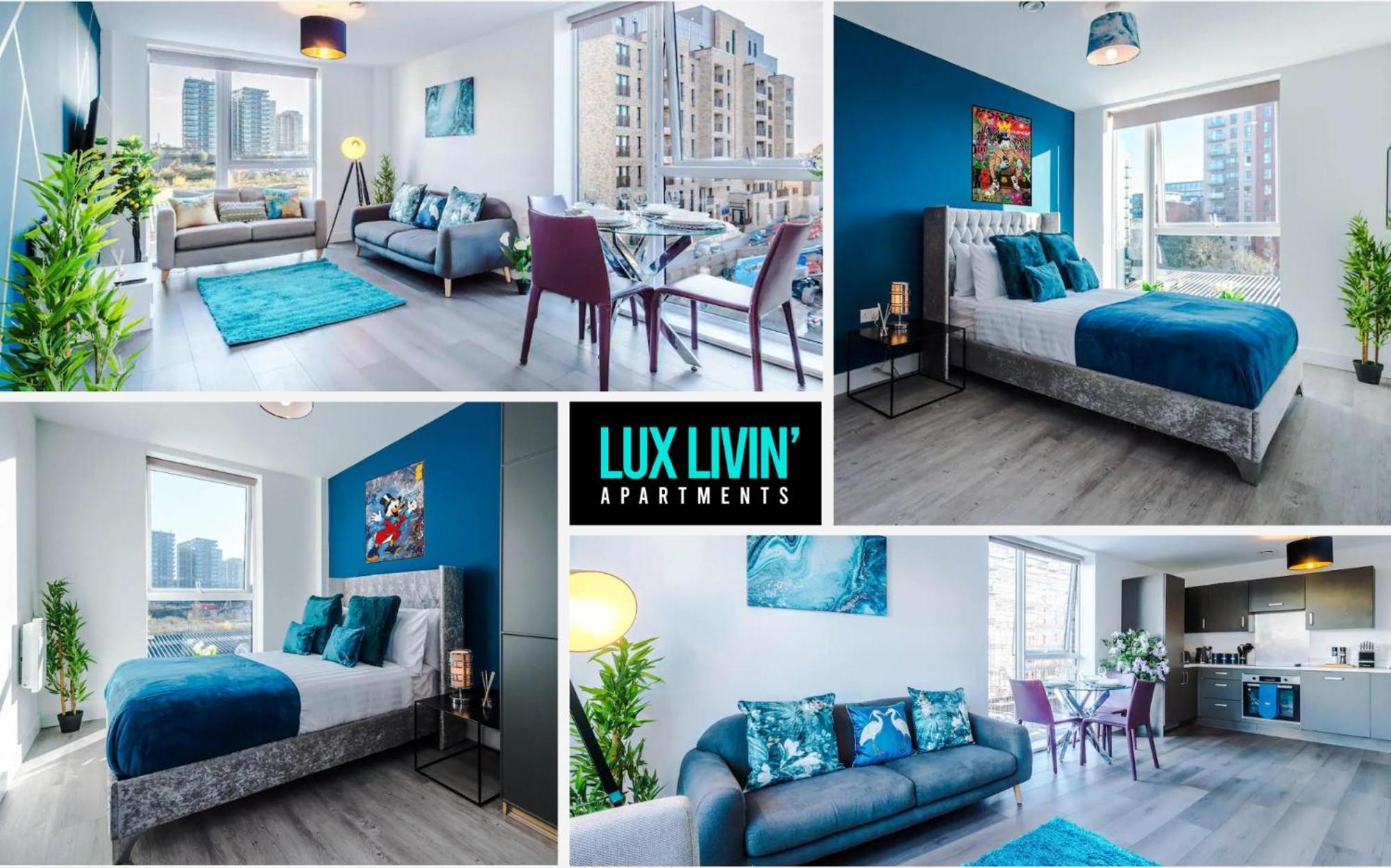 Lux Livin' Apartments - Luxury 5 Bed Apartment Manchester City Centre Dış mekan fotoğraf