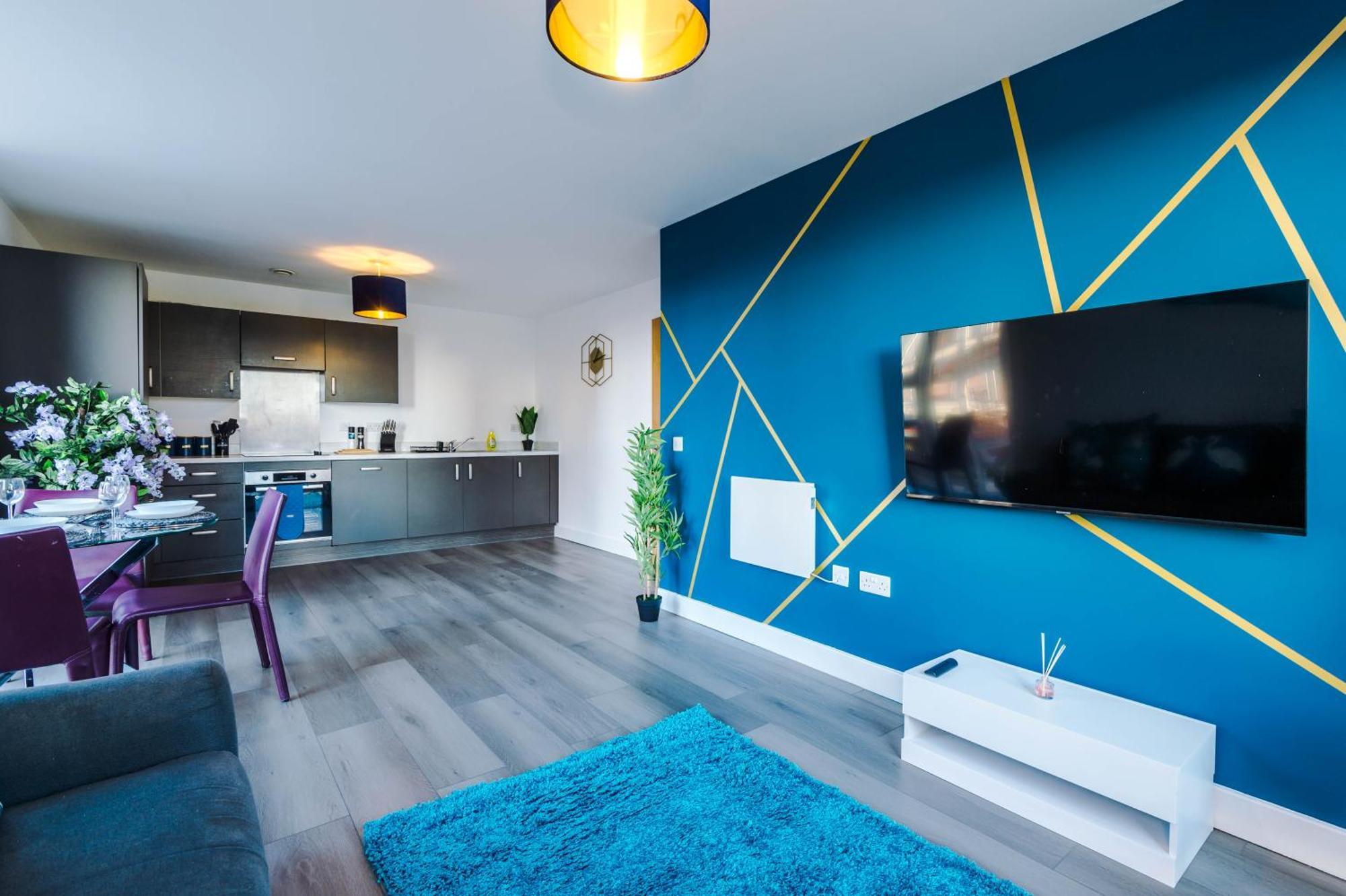 Lux Livin' Apartments - Luxury 5 Bed Apartment Manchester City Centre Dış mekan fotoğraf